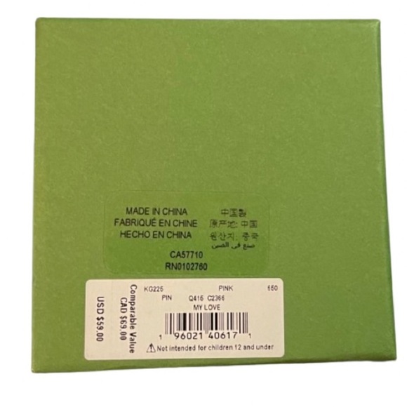 NEW Kate Spade My Love Collection Gold Heart Earrings - Picture 9 of 12